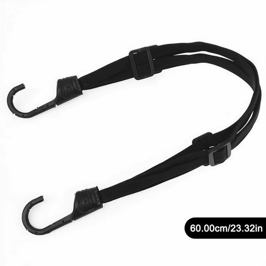 SEAMETAL 60/90CM Motorcycle Helmet Straps Hook Luggage Retractable Elastic Rope Fixed Strap Motor Helmet Luggage Net Accessories