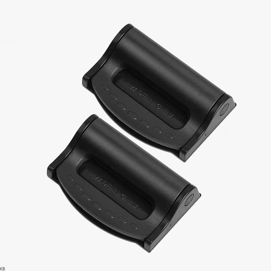 2PCS Plastic Strong Adjustable Car Safety Belt Clips Slip-Resistant Seat Belt Buckle Simple Clamp Fixing Clip Car Styling