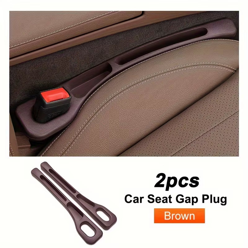 1Pcs/1 Pair Universal Car Seat Gap Plug Strip Side Seam Car Gap Filler Leak Proof Seat Gap Storage Organizer Interior Decoration