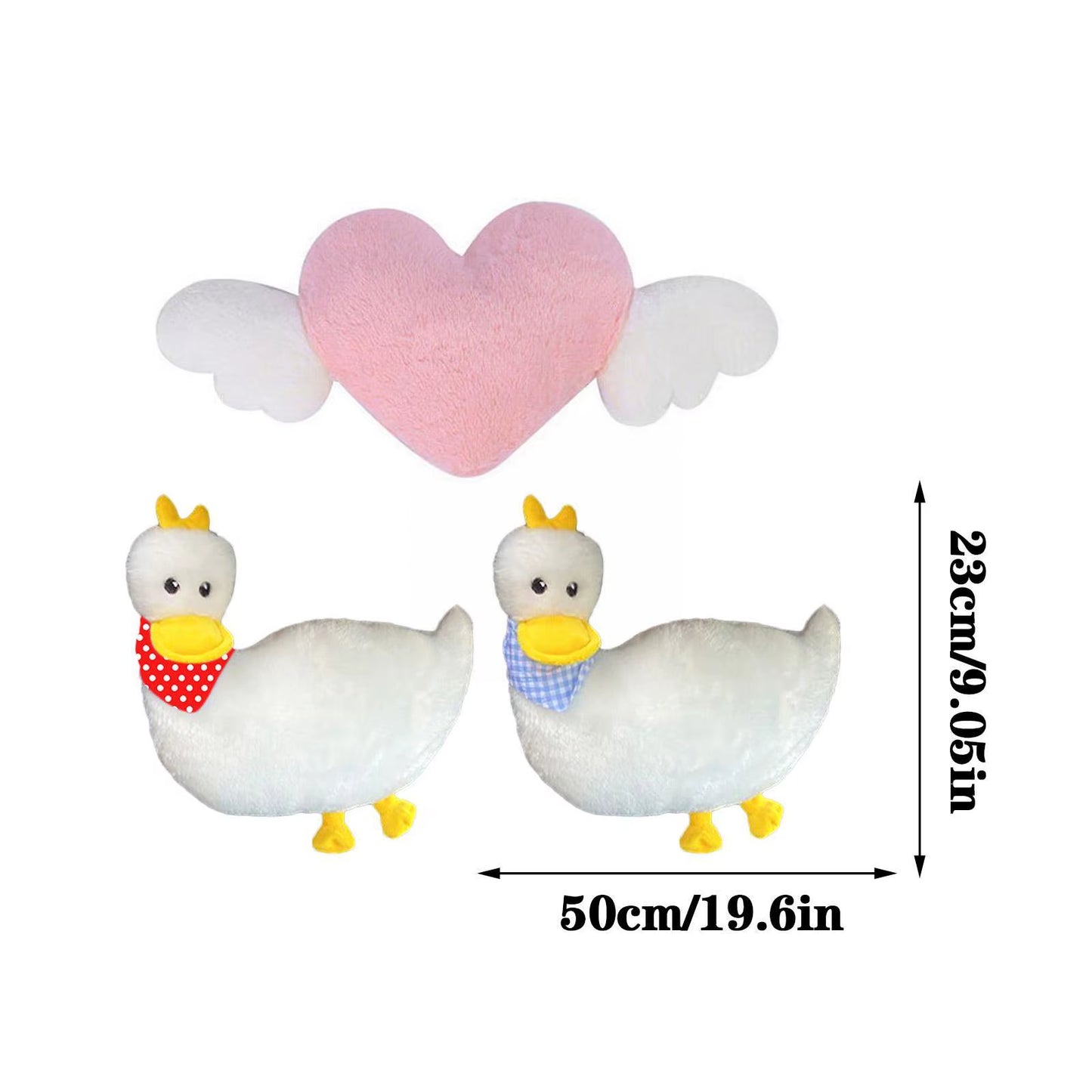 Heart-Shaped Car Headrest Plush Love Neck Pillow Seat Universal Lumbar Pillow Support Accessories Back Car Cushion F2E0