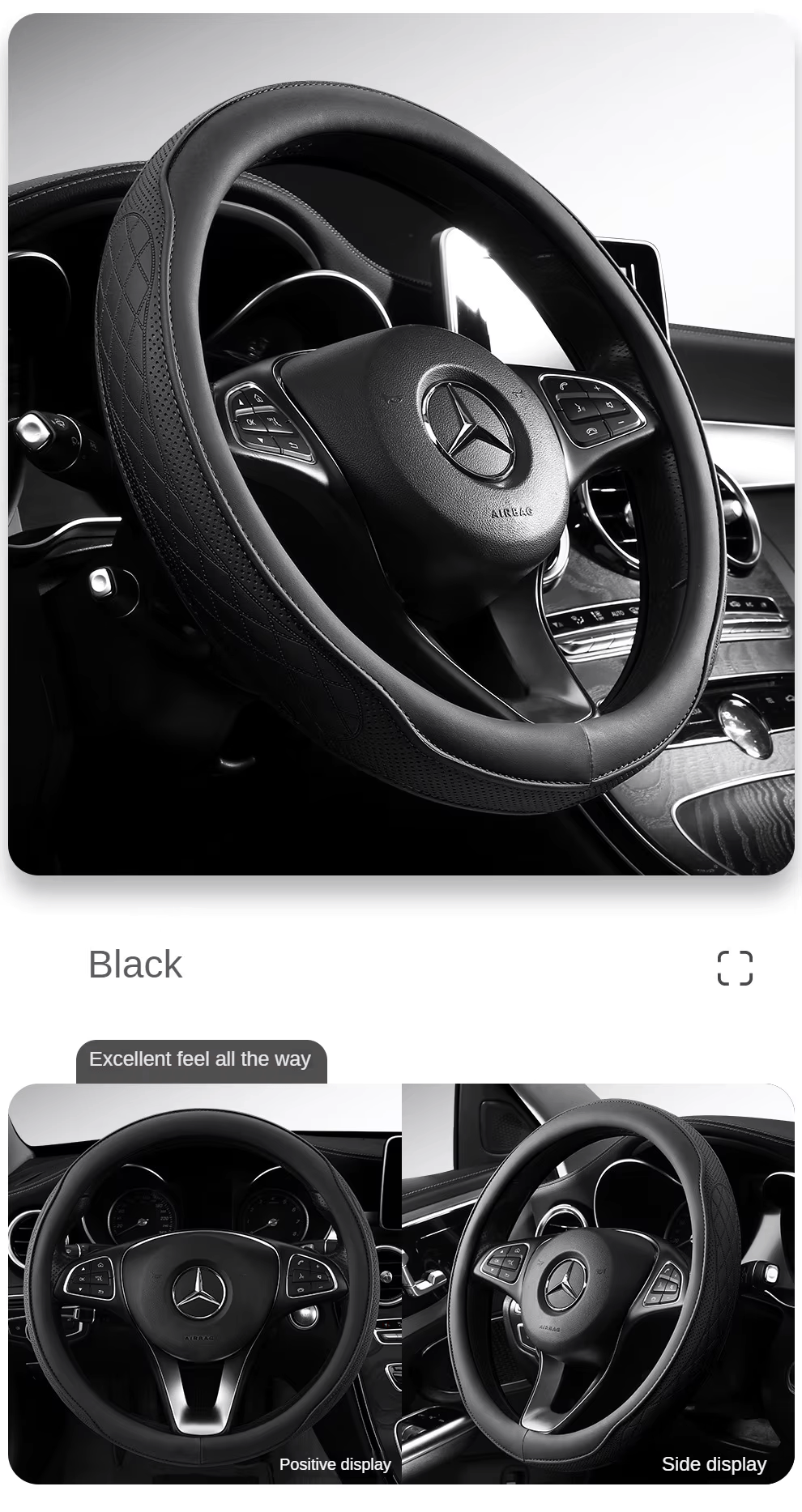 Car Steering Wheel Cover