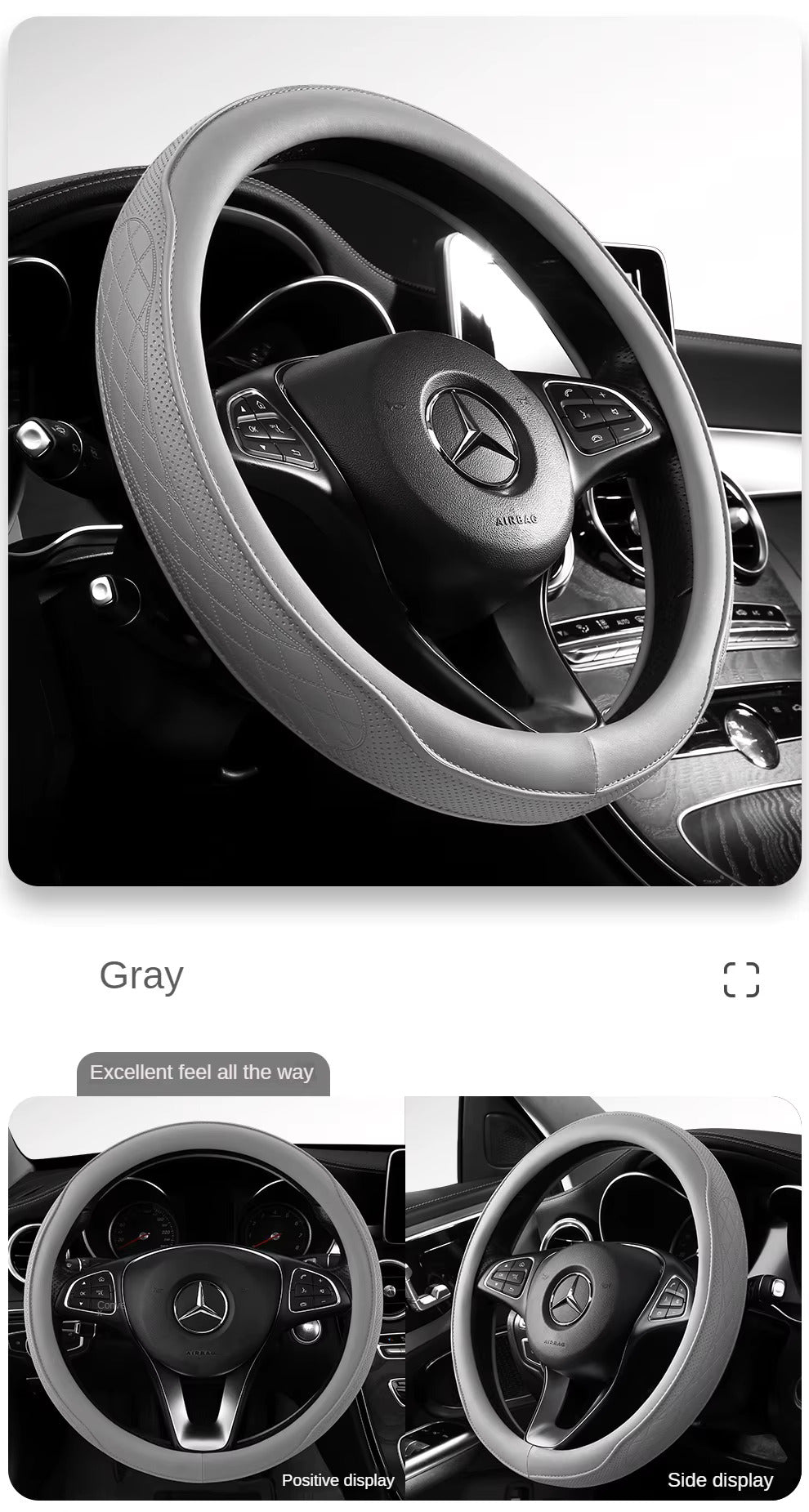 Car Steering Wheel Cover