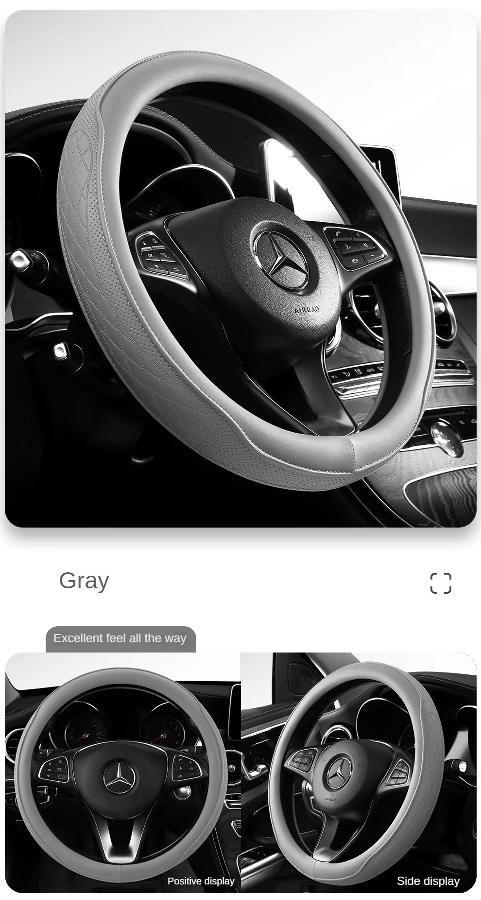 Car Steering Wheel Cover
