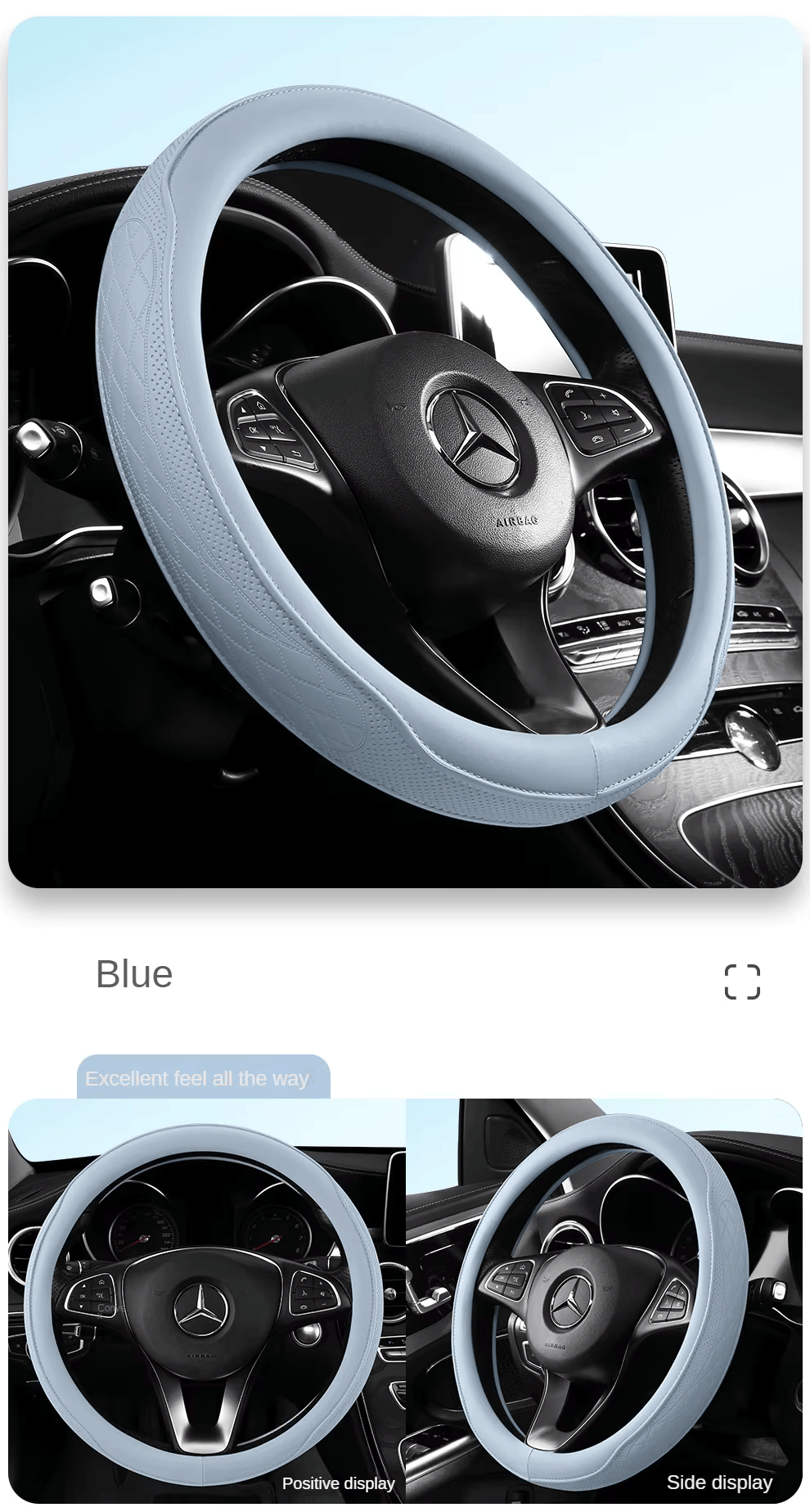 Car Steering Wheel Cover