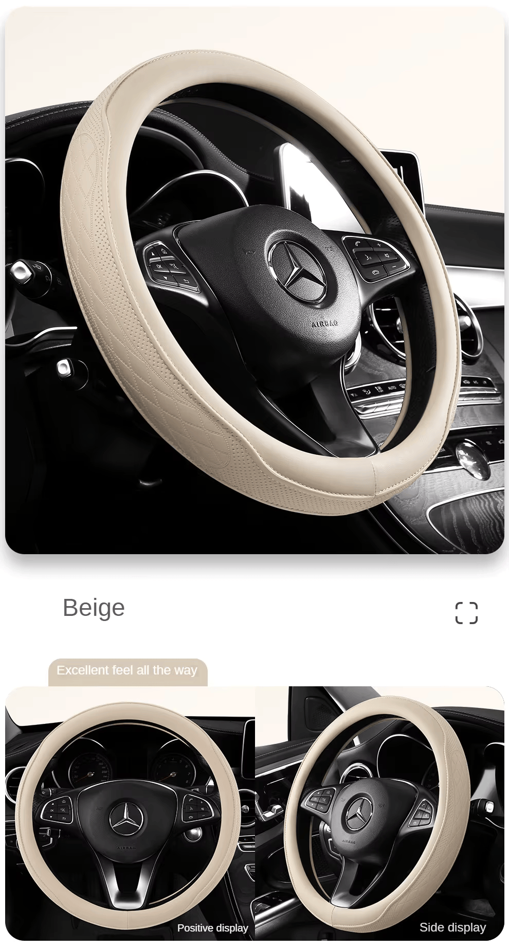 Car Steering Wheel Cover
