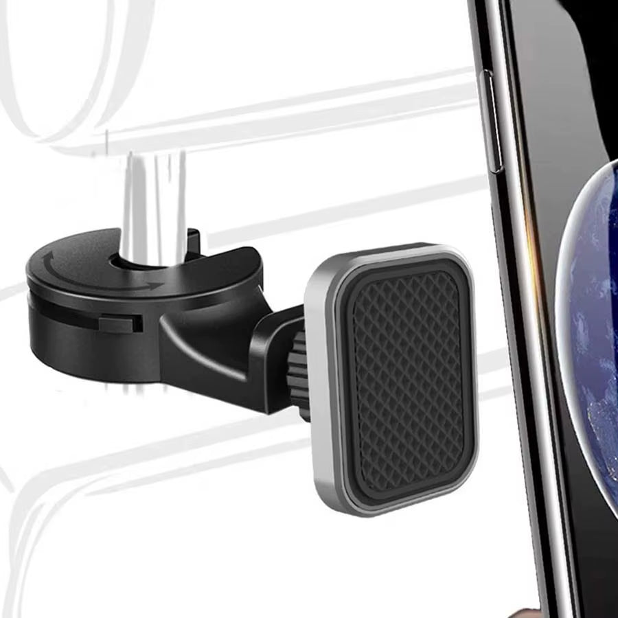 NEW Magnetic Car Phone Holder Hook Back Seat Headrest Universal Soporte Ipad for Iphone Holder Stand Magnet Mount Car Accessorie