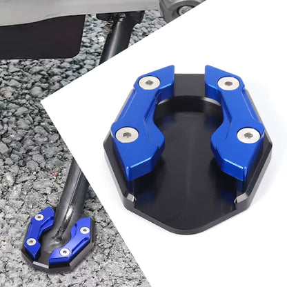 Motorcycle Bikes Kickstand Extender Foot Side Stand Extension Foot Pad Support Plate Motorcycle Accessories