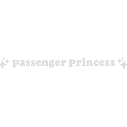 2Pcs Mirror Decoration Sticker Passenger Princess Star Mirror Decal Sticker Rearview Mirror Car Vinyl Decoration Funny Car Decal
