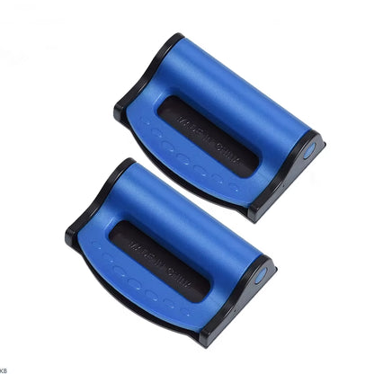 2PCS Plastic Strong Adjustable Car Safety Belt Clips Slip-Resistant Seat Belt Buckle Simple Clamp Fixing Clip Car Styling