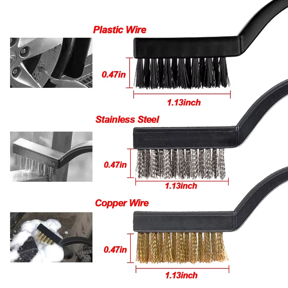 Car Detailing Brush Set Auto Air Vent Cleaning Kit for Gaps and Outlet Maintenance