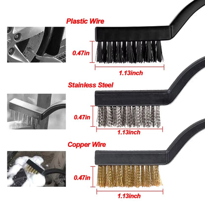 Car Detailing Brush Set Auto Air Vent Cleaning Kit for Gaps and Outlet Maintenance