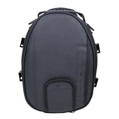 Motorcycle Tail Bag Black Motorbike Waterproof Tail Travel Rider Luggage Rear Back Seat Bag Large Capacity Saddle Bag