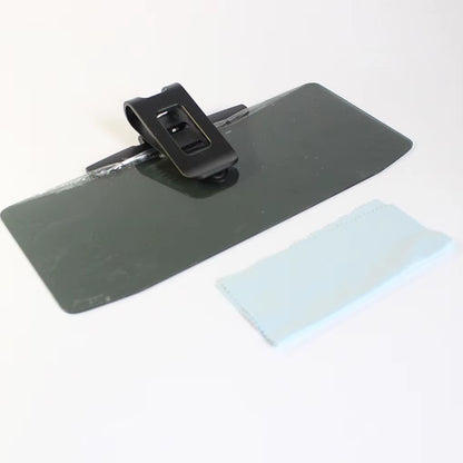 Universal HD Car Sun Visor Extensions Anti-Dazzle Anti-Uv Polarized Sunshade Plate Clear Vision 2In1 Day Night Sun Visor Mirror