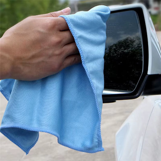 Car Cleaning Microfiber Glass Towel Cloth Towels Wash Window Polishing Absorbent