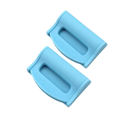 2PCS Plastic Strong Adjustable Car Safety Belt Clips Slip-Resistant Seat Belt Buckle Simple Clamp Fixing Clip Car Styling