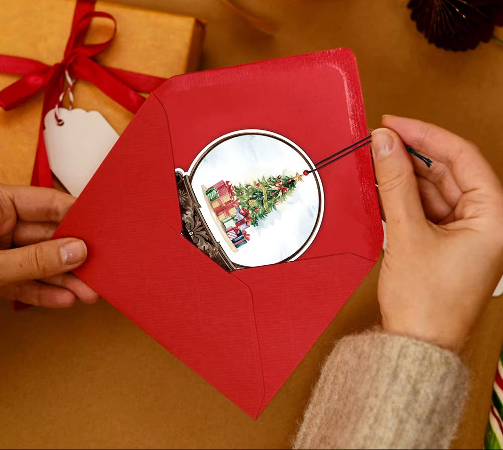 Car Air Freshener Hanging Fragrant Paper for Honda Volvo Hyundai Christmas Gifts Tree Decorations Ornaments 6Set Accessories