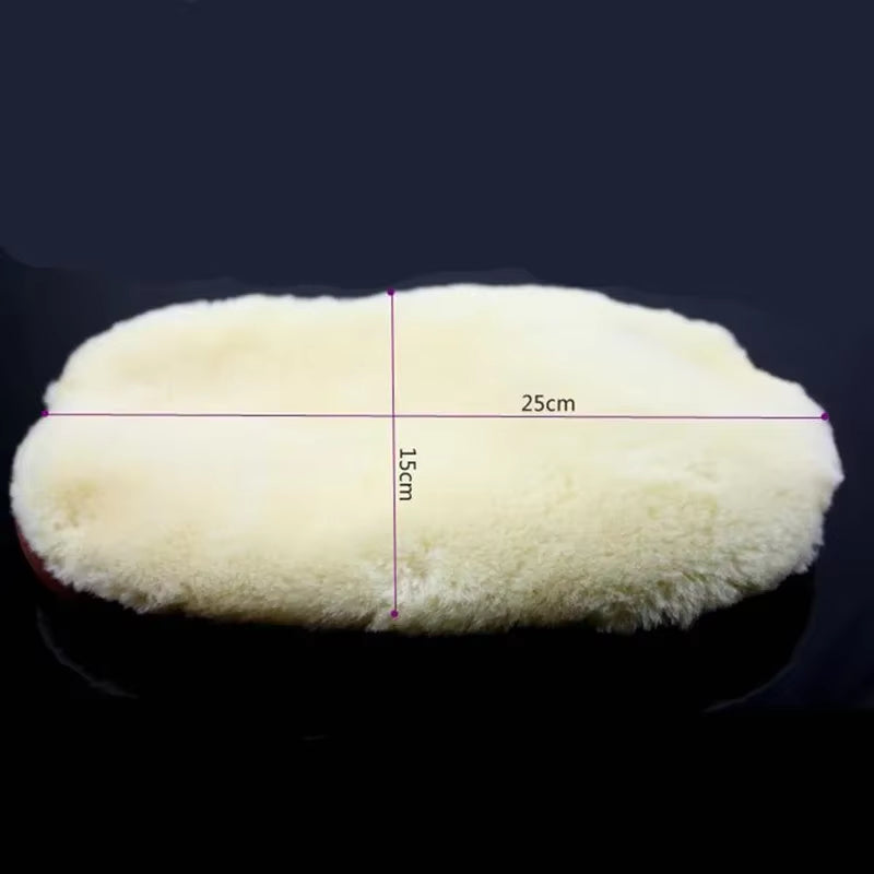 Car Cleaning Brush Cleaner Wool Soft Car Washing Gloves Cleaning Brush Motorcycle Washer Care Automotive Car Styling 15*23Cm