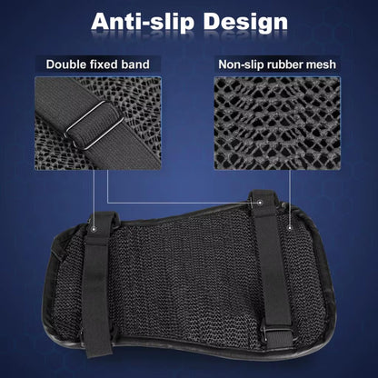 3D Motorcycle Seat Gel Cushion Comfortable Motorcycle Saddle Cushion Breathable Honeyomb Structure Moto Seat Cushion Accessories
