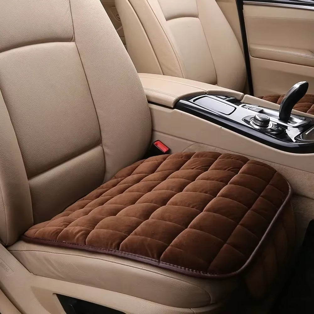 Car Seat Cover Winter Warm Seat Cushion anti Slip Universal Front Chair Seat Breathable Pad for Vehicle Auto Car Seat Protector