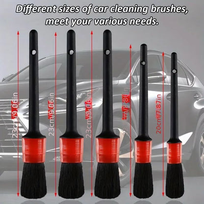Car Detailing Brush Set Auto Air Vent Cleaning Kit for Gaps and Outlet Maintenance