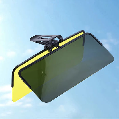 Universal HD Car Sun Visor Extensions Anti-Dazzle Anti-Uv Polarized Sunshade Plate Clear Vision 2In1 Day Night Sun Visor Mirror