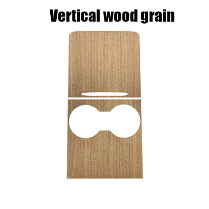 For Tesla Model 3 Y 2021-2023 Center Console Panel Sticker Wood Grain Film Carbon Central Control Cover Car Interior Accessories