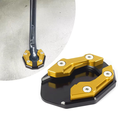 Motorcycle Bikes Kickstand Extender Foot Side Stand Extension Foot Pad Support Plate Motorcycle Accessories