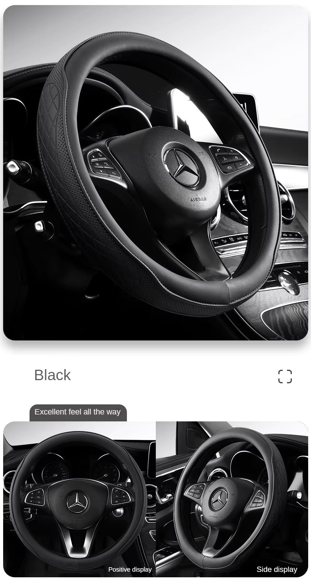 Car Steering Wheel Cover