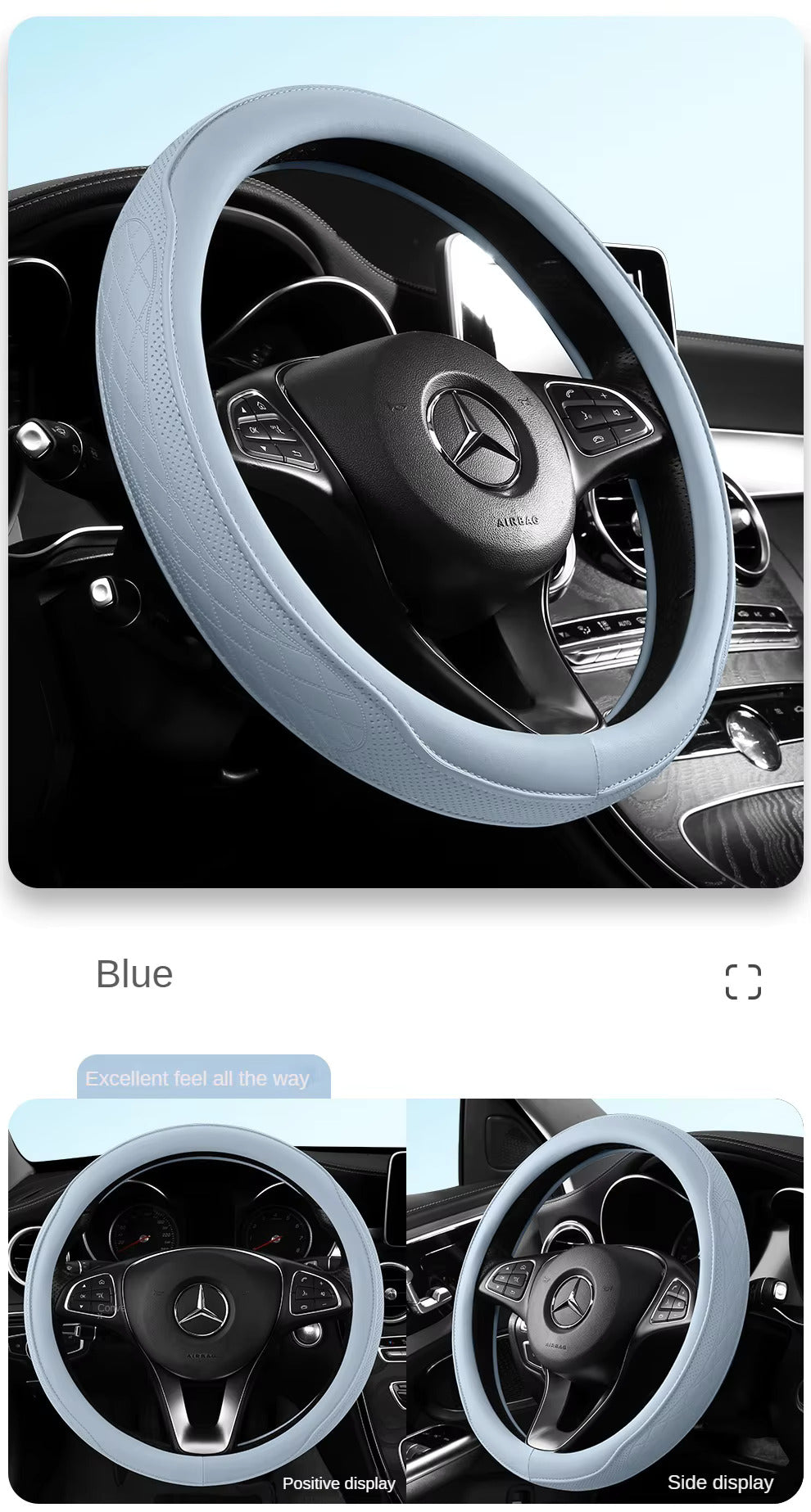 Car Steering Wheel Cover