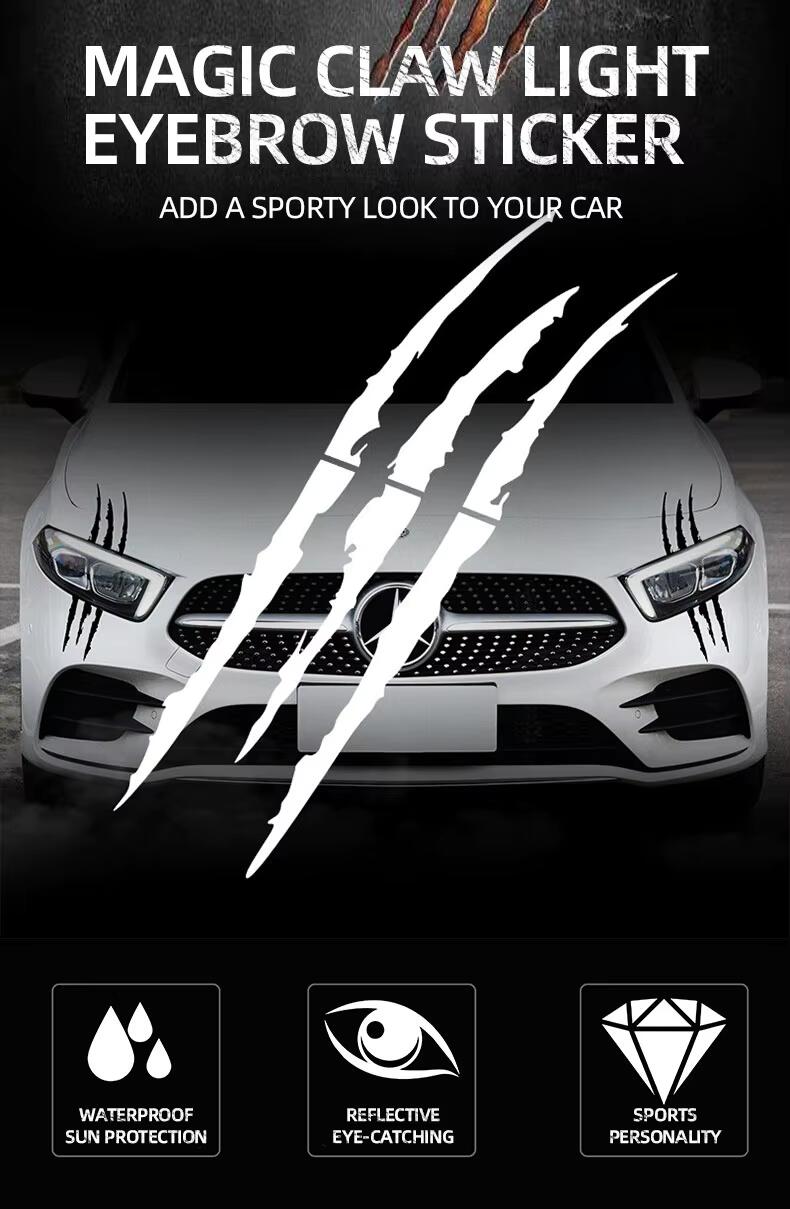 Monster Claw Car & Motorcycle Sticker