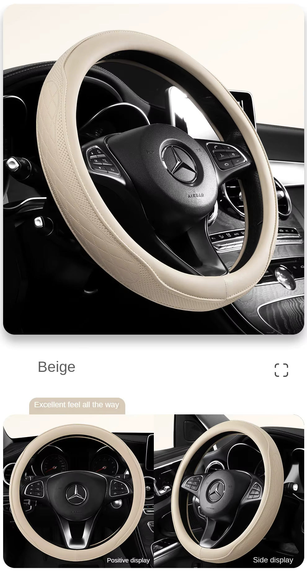 Car Steering Wheel Cover