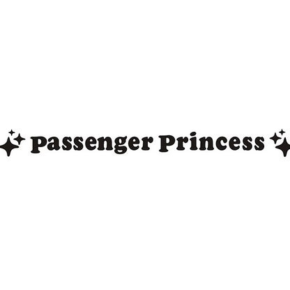 2Pcs Mirror Decoration Sticker Passenger Princess Star Mirror Decal Sticker Rearview Mirror Car Vinyl Decoration Funny Car Decal