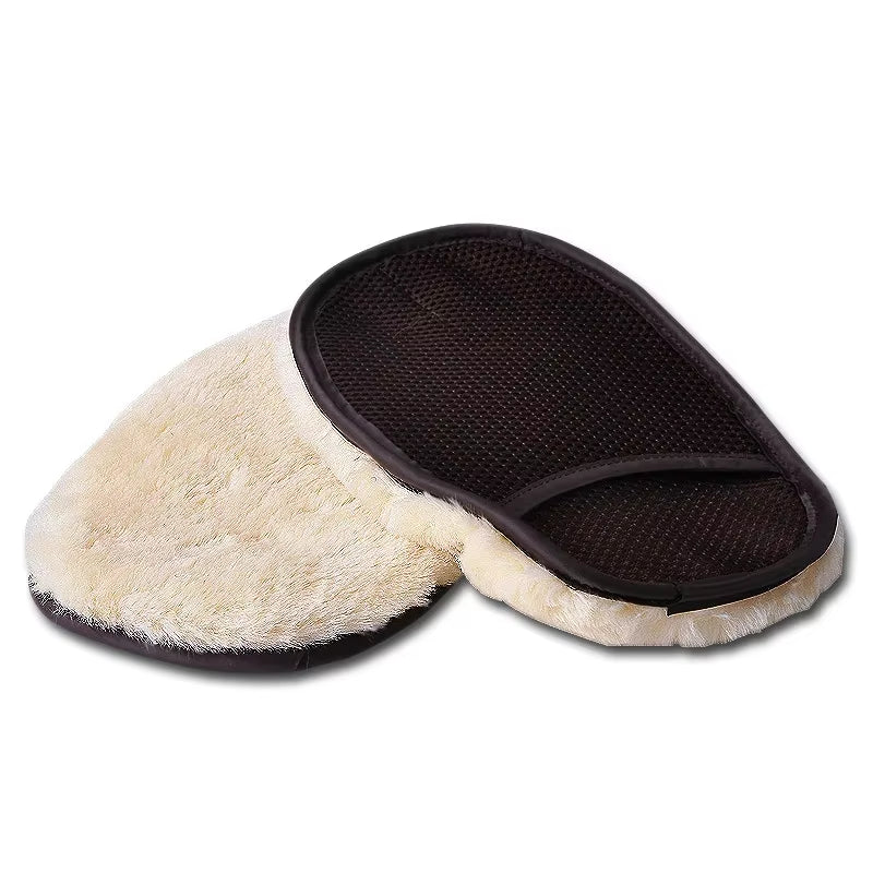 Car Cleaning Brush Cleaner Wool Soft Car Washing Gloves Cleaning Brush Motorcycle Washer Care Automotive Car Styling 15*23Cm