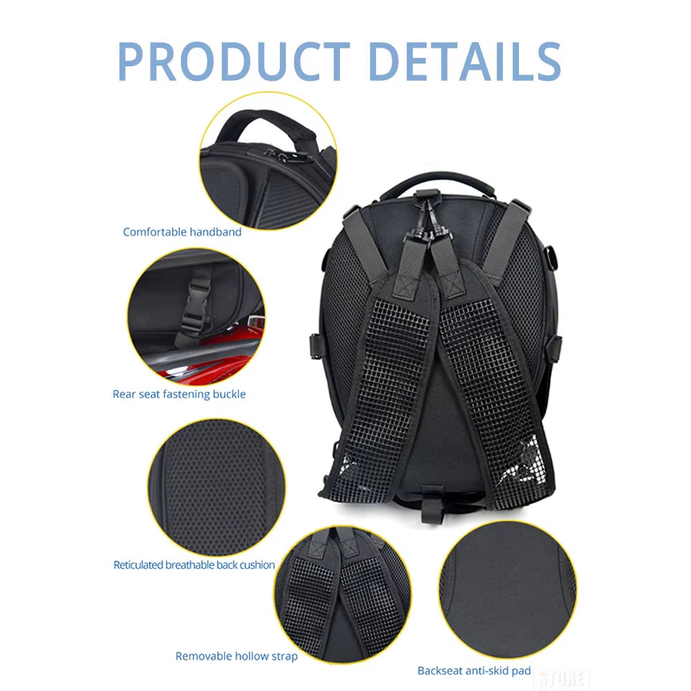 Motorcycle Bag Waterproof Mochila Moto Motorcycle Tank Bag Motorcycle Backpack Multi-Functional Tail Bag 4 Colour