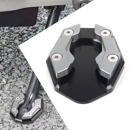 Motorcycle Bikes Kickstand Extender Foot Side Stand Extension Foot Pad Support Plate Motorcycle Accessories