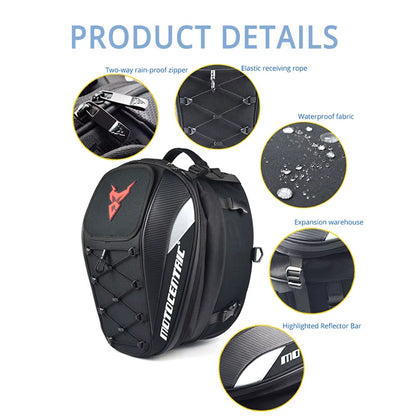 Motorcycle Bag Waterproof Mochila Moto Motorcycle Tank Bag Motorcycle Backpack Multi-Functional Tail Bag 4 Colour