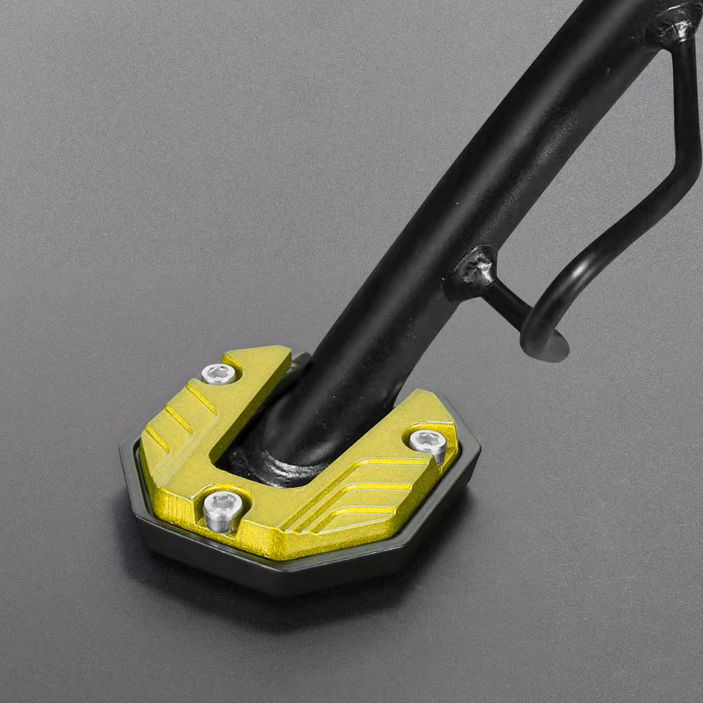 Motorcycle Bikes Kickstand Extender Foot Side Stand Extension Foot Pad Support Plate Motorcycle Accessories