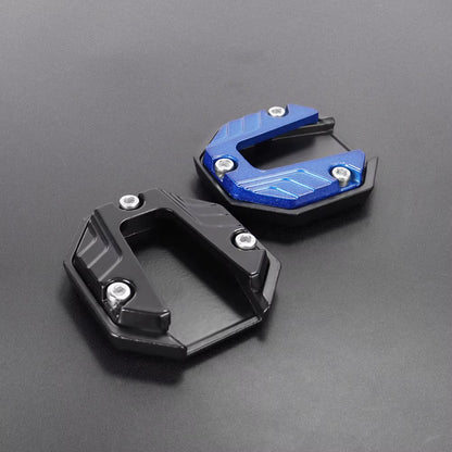 Motorcycle Bikes Kickstand Extender Foot Side Stand Extension Foot Pad Support Plate Motorcycle Accessories