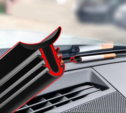Car Accessories Car Noise Insulation Seal Strips Automobile Rubber Dashboard Strips Auto Windshield Sealing Gap Stickers Sound