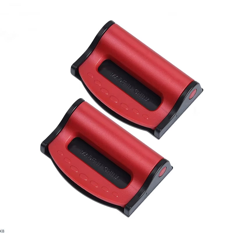 2PCS Plastic Strong Adjustable Car Safety Belt Clips Slip-Resistant Seat Belt Buckle Simple Clamp Fixing Clip Car Styling