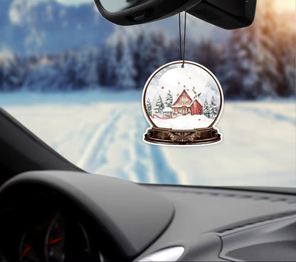 Car Air Freshener Hanging Fragrant Paper for Honda Volvo Hyundai Christmas Gifts Tree Decorations Ornaments 6Set Accessories