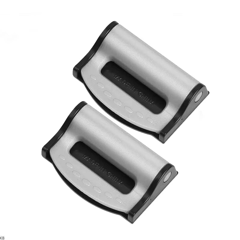 2PCS Plastic Strong Adjustable Car Safety Belt Clips Slip-Resistant Seat Belt Buckle Simple Clamp Fixing Clip Car Styling