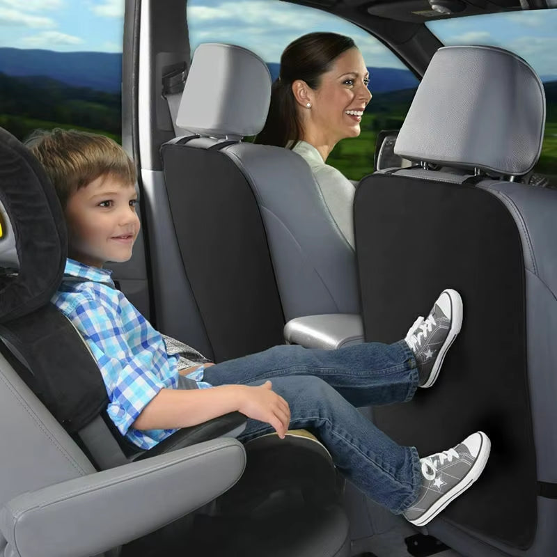 Car Seat Back Cover Protector Kick Clean Mat Pad anti Stepped Dirty for Baby New Leather Kick Mat
