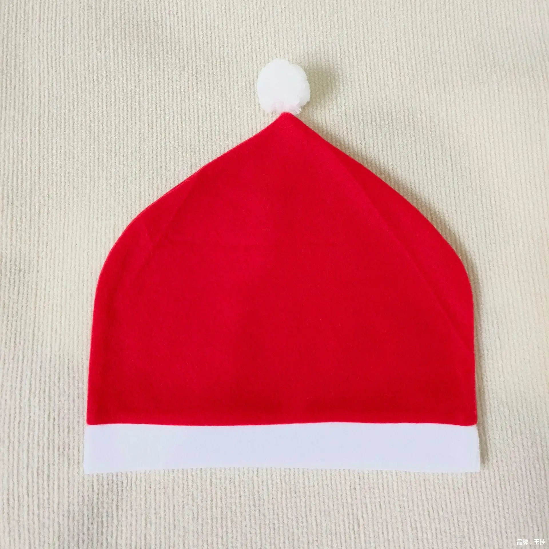 Car Headrest Cover Father Christmas Hat Car Seat Headrest Cover Christmas Car Headwear Accessories Christmas Decoration Ornament