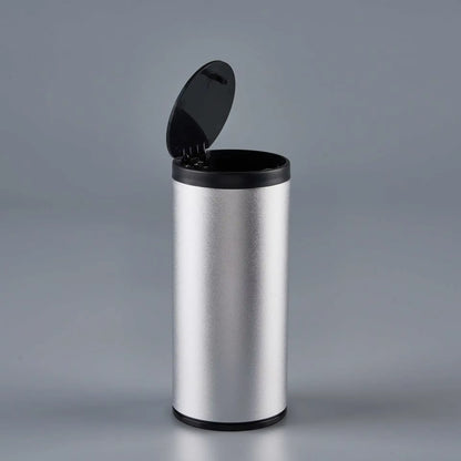 Car Trash Bin Can Mini Auto Dust Organizer Car Interior Rubbish Bag Garbage Container Storage Box Bucket Auto Accessories