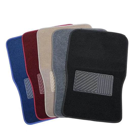 For Cars Fully Surrounded Protective Mat SUV GM Flame Retardant PVC Polyester Anti-Slip Mat Universal Car Floor Mats Accessories